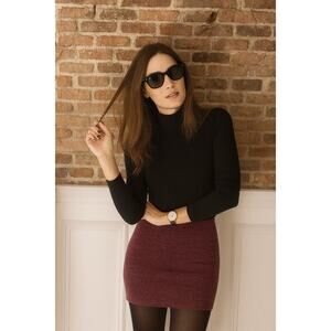 Eileen Fisher Merino Wool Pencil Skirt | Fall Capsule Staple | Quiet Luxury  NWT